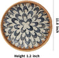 Round Rattan Serving Tray