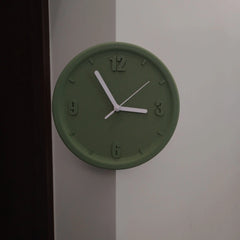 Quiet Corner Wall Clock