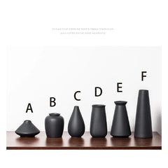 Small Matte Ceramic Flower Vase