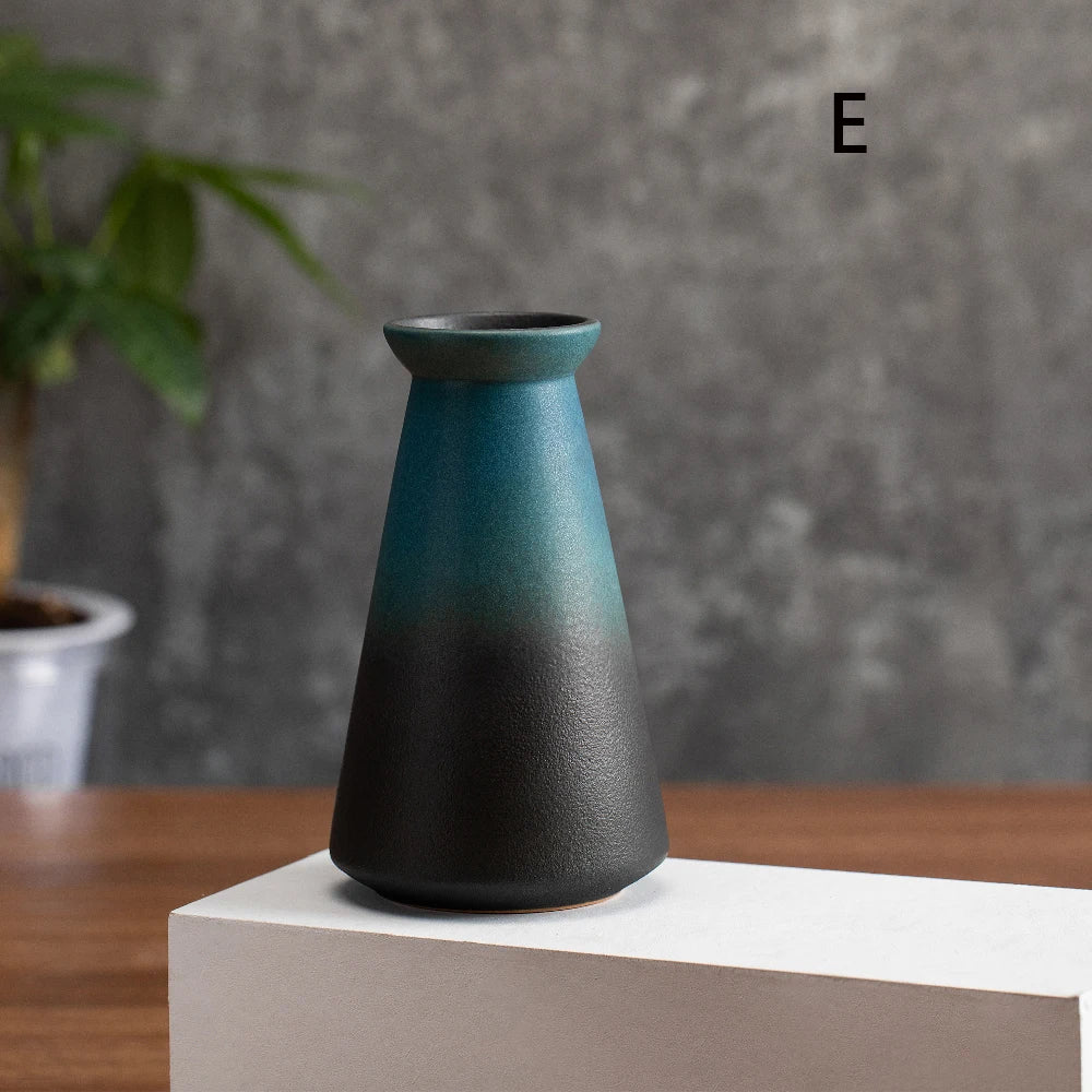 Small Matte Ceramic Flower Vase