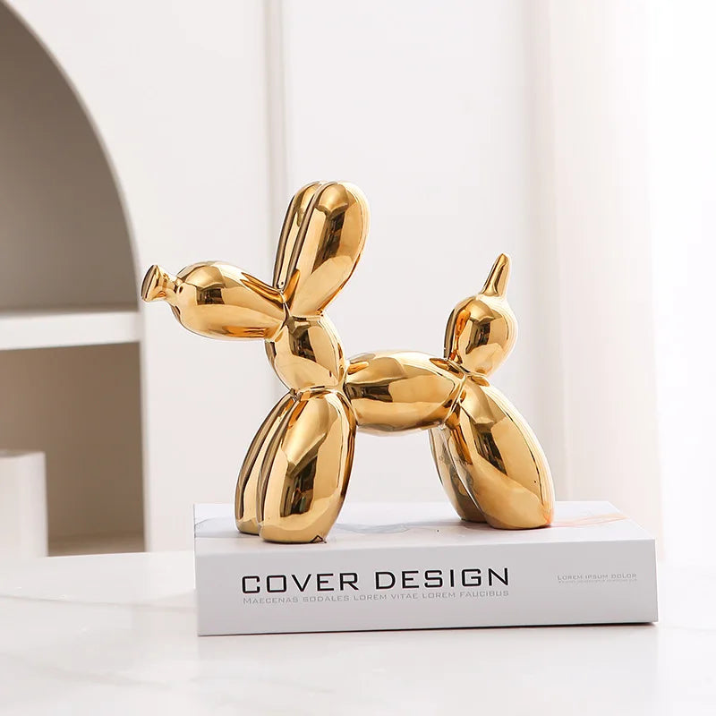 Balloon Dog Ceramic Sculpture