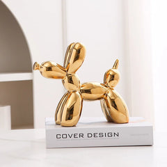 Balloon Dog Ceramic Sculpture