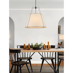Vintage Cloth Chandelier
