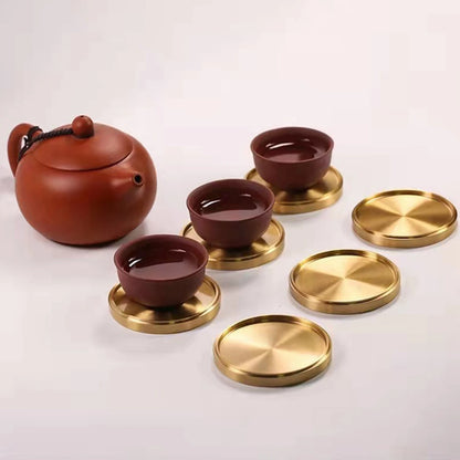 Brass Copper Cup Coasters