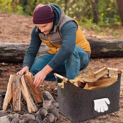 Extra Large Foldable Felt Storage Basket