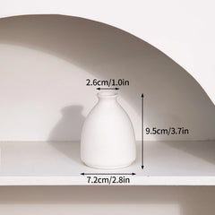 Nordic White Ceramic Flower Vase