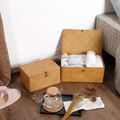 Seagrass Woven Storage Box