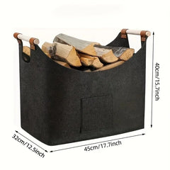 Extra Large Foldable Felt Storage Basket