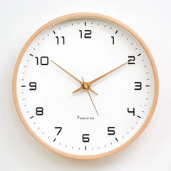 Nordic Wooden Wall Clock