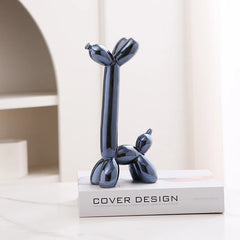 Balloon Dog Ceramic Sculpture