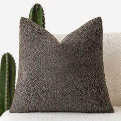 Boucle Throw Pillow Cover 18x18