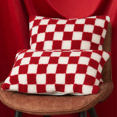 Plush Faux Fur Throw Pillow Cover