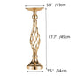 Twisted Gold Candle Holder