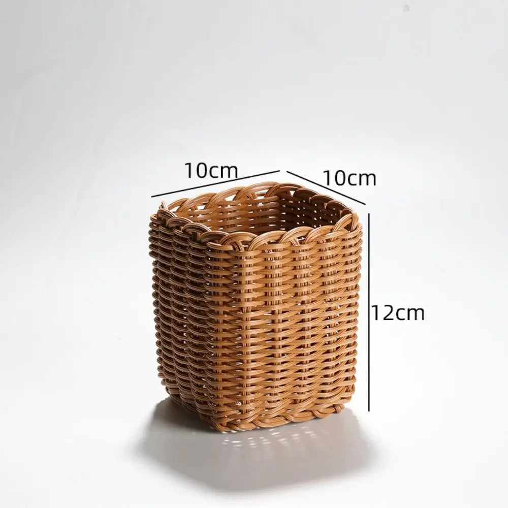Handwoven Rattan Serving Baskets