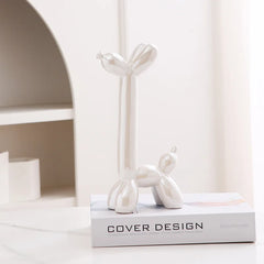 Balloon Dog Ceramic Sculpture