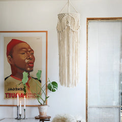 Macrame Tassel Lamp Shade