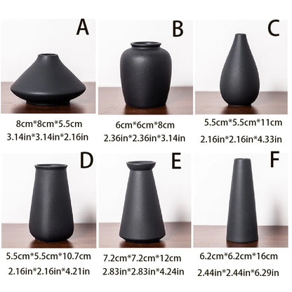 Small Matte Ceramic Flower Vase