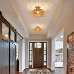 Wicker Pendant Lampshade