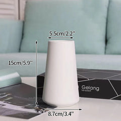 Nordic White Ceramic Flower Vase