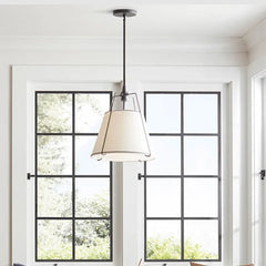 Minimalist Fabric Pendant Light