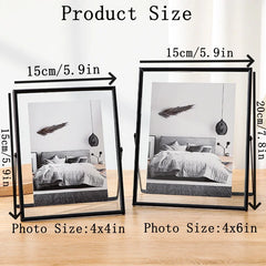 Folding Metal Photo Frame
