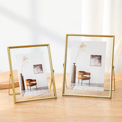 Folding Metal Photo Frame