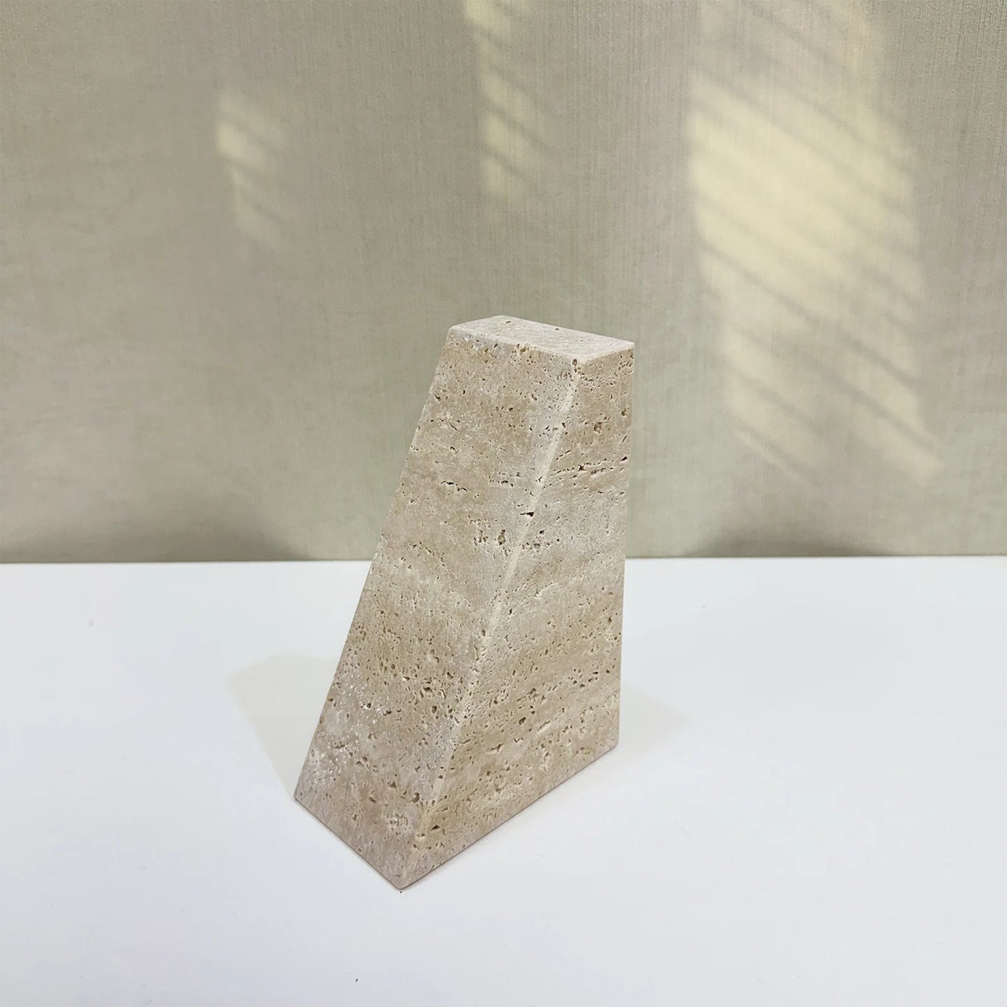 Natural Marble Stone Bookends (Set of 2)