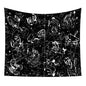 Star and Moon Embroidered Tapestry