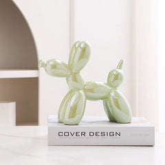 Balloon Dog Ceramic Sculpture