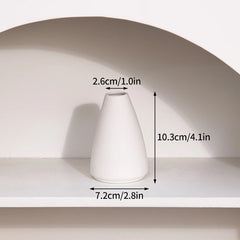 Nordic White Ceramic Flower Vase