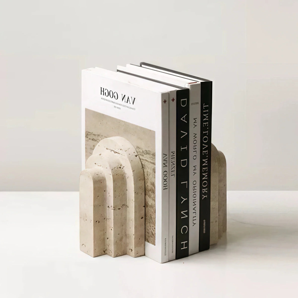 Natural Marble Stone Bookend (Single Piece)