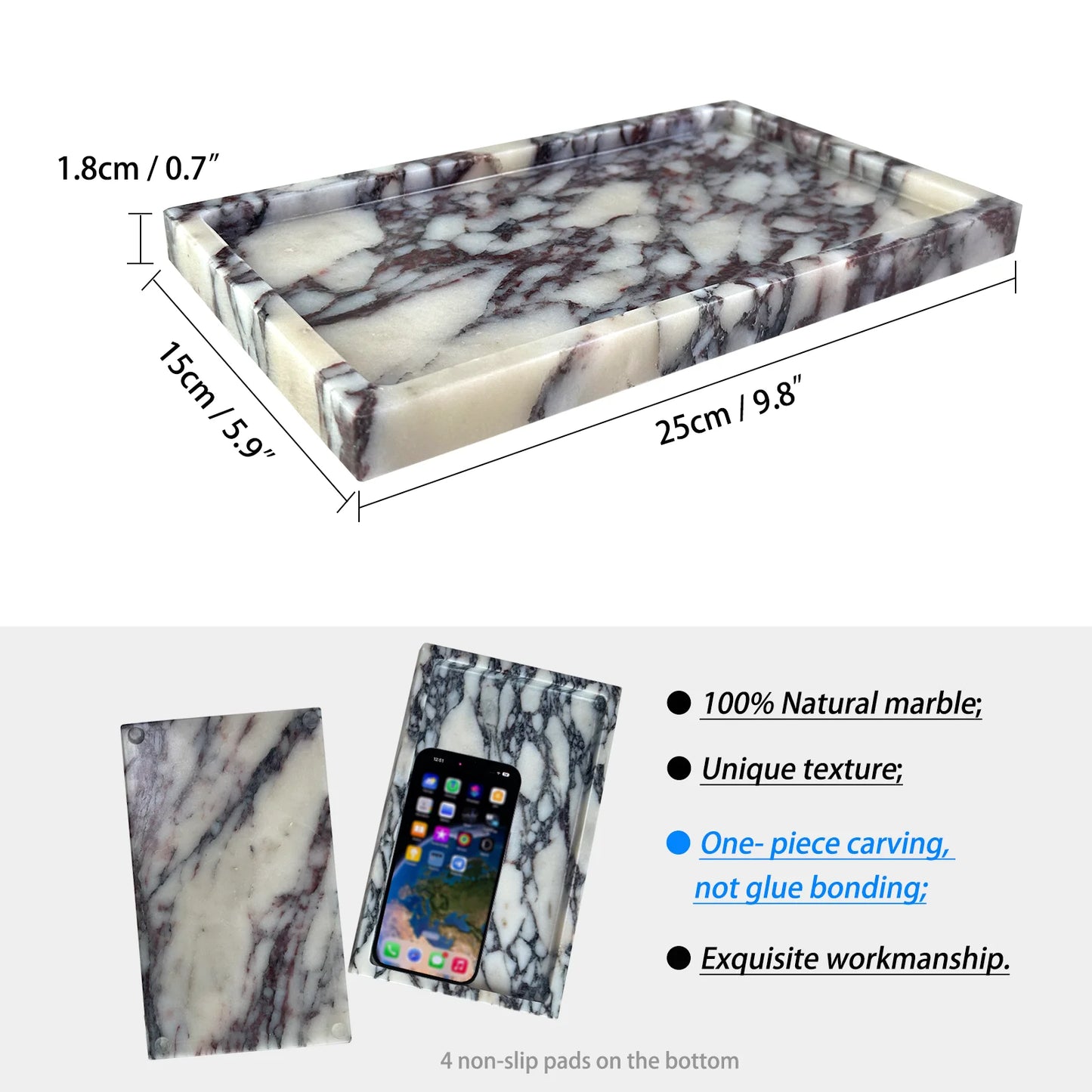 Marble Vanity Tray