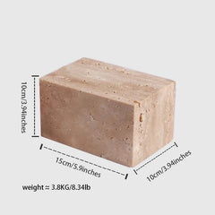 Marble Jewelry Display Block