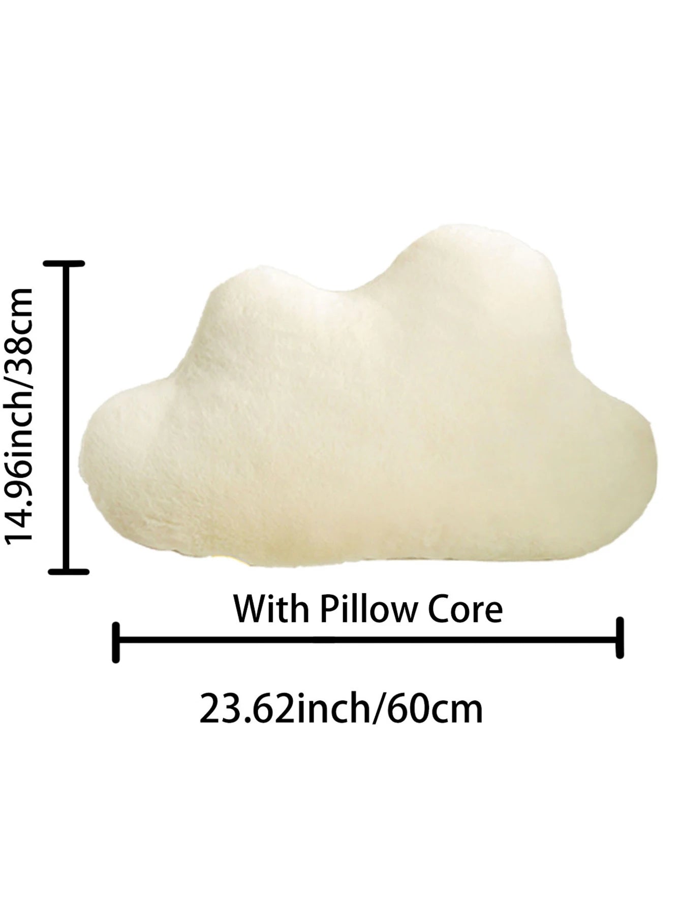 Soft Cloud Plush Throw Pillow