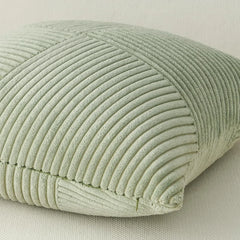 Striped Corduroy Cushion Cover