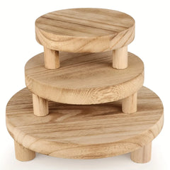 Rustic Wood Display Stand