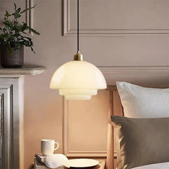 Antique Glass Pendant Light