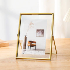 Folding Metal Photo Frame