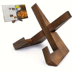 Wooden Cookbook Stand