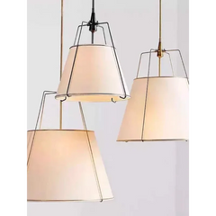 Vintage Cloth Chandelier