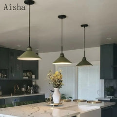 Iron Bedside Pendant Light