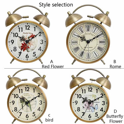 Vintage Metal Alarm Clock
