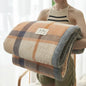 Chunky Chenille Knit Throw Blanket