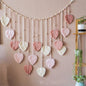 Boho Leaf Macrame Wall Hanging