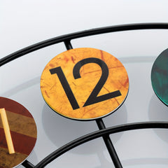 Retro Iron Wall Clock