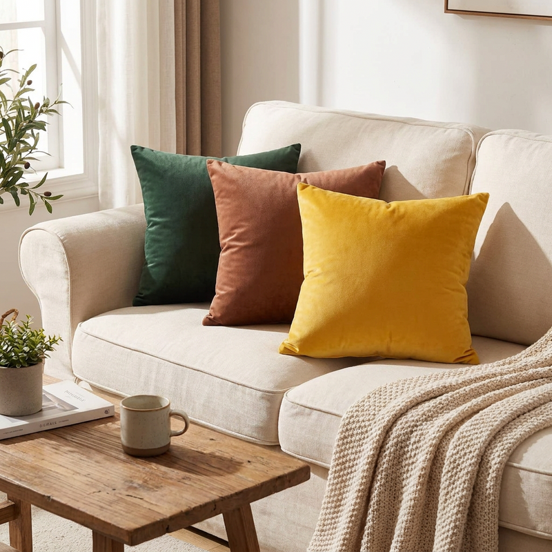 Velvet Cushion Cover