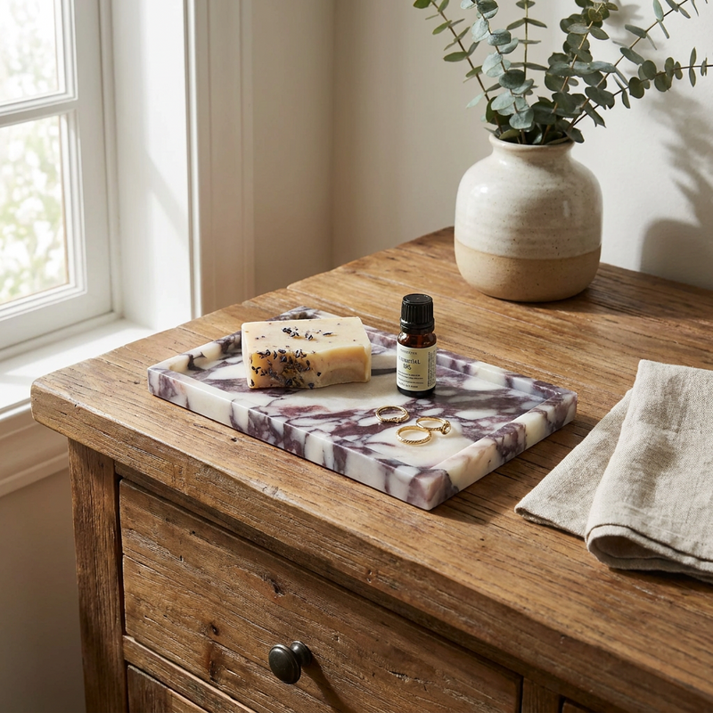 Marble Vanity Tray