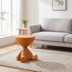 Cartoon Bear Side Table - Coffee