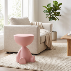 Cartoon Bear Side Table - Pink