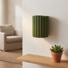 Nordic Resin Wall Sconce - Green